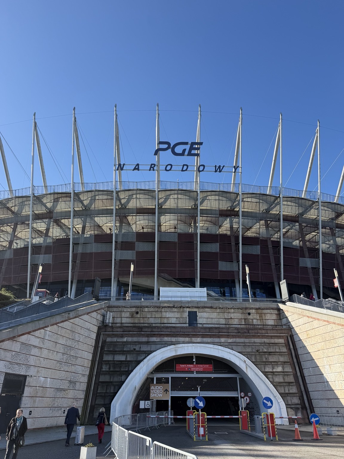Stadion PGE Narodowy ve Varšavě, jedno z míst konání Audio Video Show 2026
