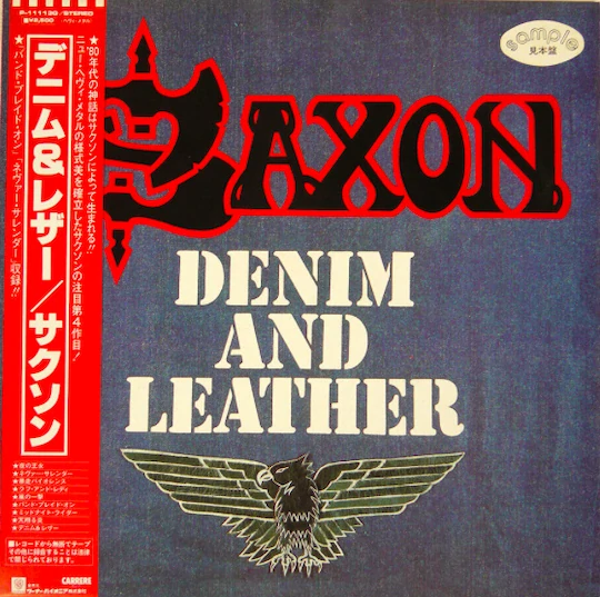 Saxon – Denim And Leather - PROMO!!!