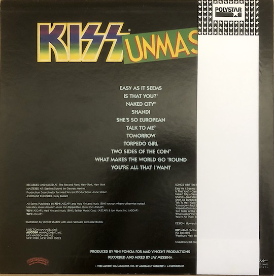 Kiss - Unmasked