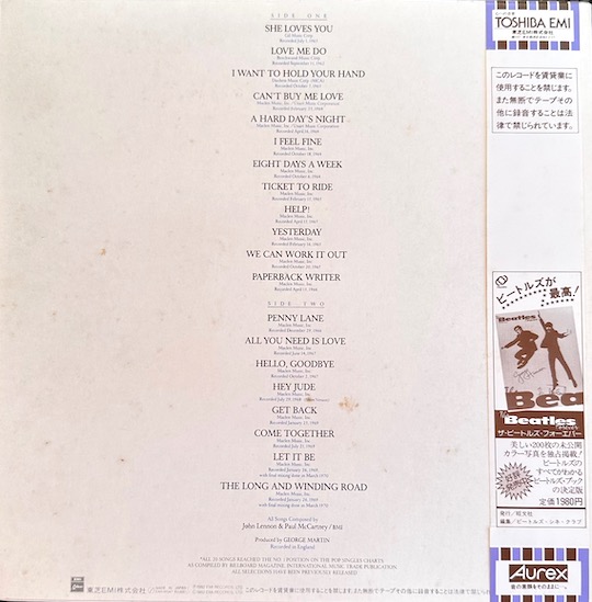 The Beatles – 20 Greatest Hits