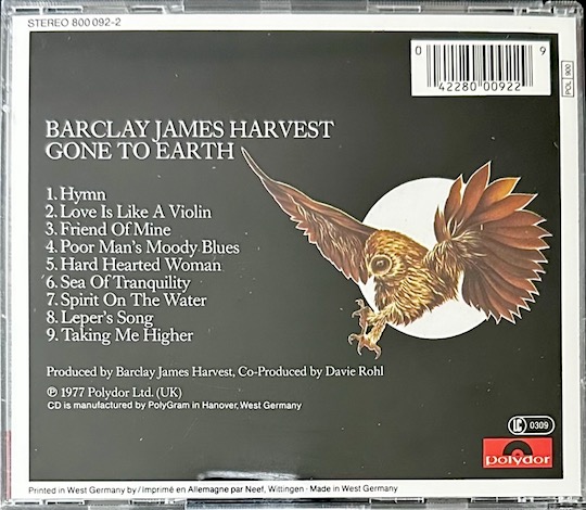 Barclay James Harvest – Gone To Earth