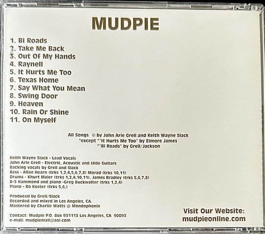 Mudpie ‎– Mudpie