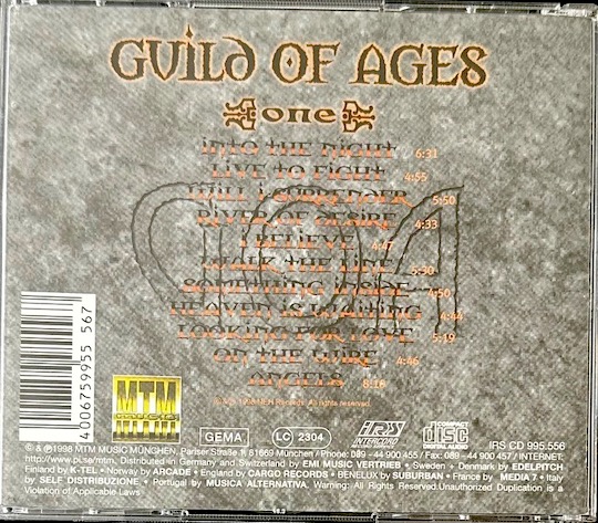 Guild Of Ages / Cita – One / Live Over Germany