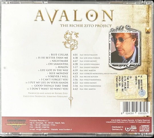 The Richie Zito Project – Avalon