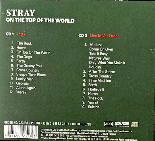 Stray ‎– On The Top Of The World