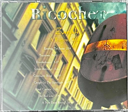 Ricochet ‎– Zarah - A Teartown Story