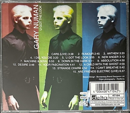Gary Numan ‎– U Got The Look