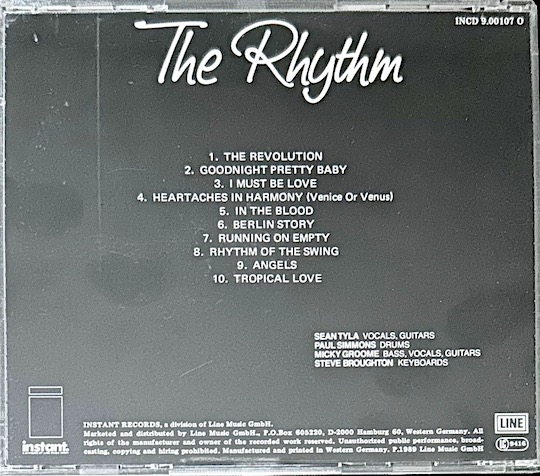 Sean Tyla ‎– Rhythm Of The Swing