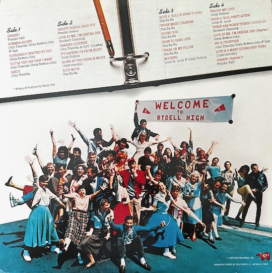 Various – Grease (The Original Soundtrack From The Motion Picture)