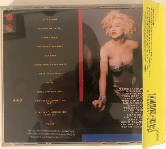 Madonna ‎– I'm Breathless