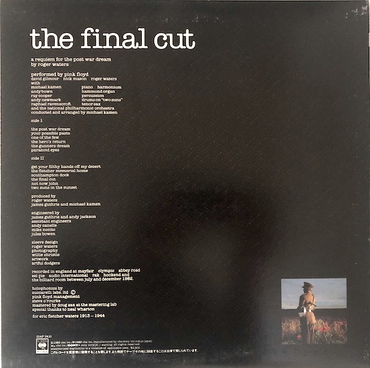 Pink Floyd – The Final Cut
