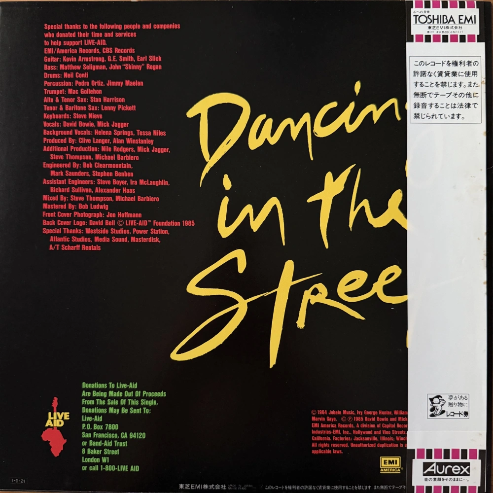 David Bowie And Mick Jagger – Dancing In The Street
