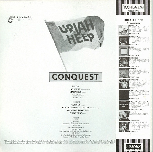 Uriah Heep - Conquest