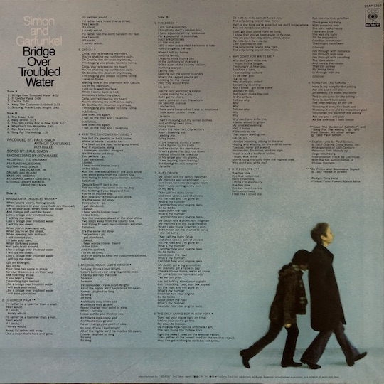 Simon And Garfunkel – Bridge Over Troubled Water