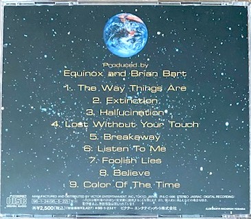 Equinox ‎– Color Of The Time