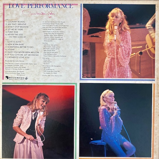 Olivia Newton-John – Love Performance