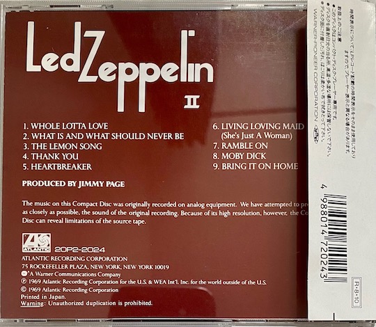 Led Zeppelin – Led Zeppelin II