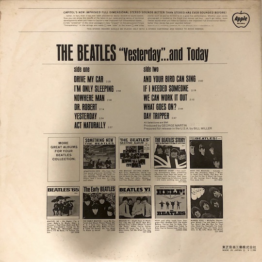 The Beatles – Yesterday And Today