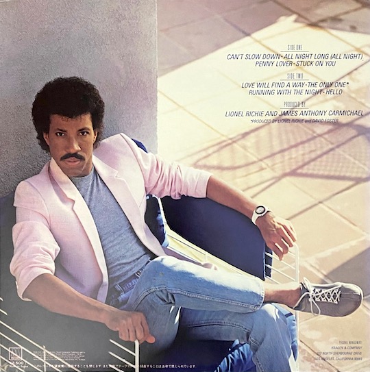 Lionel Richie – Can't Slow Down
