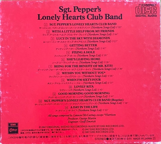 The Beatles – Sgt. Pepper's Lonely Hearts Club Band