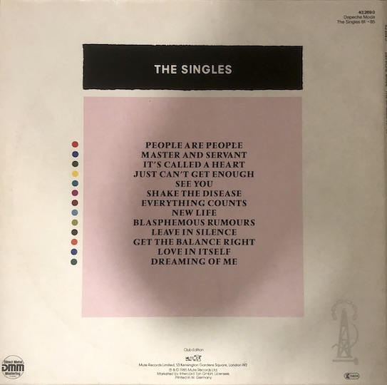 Depeche Mode – The Singles 81 - 85