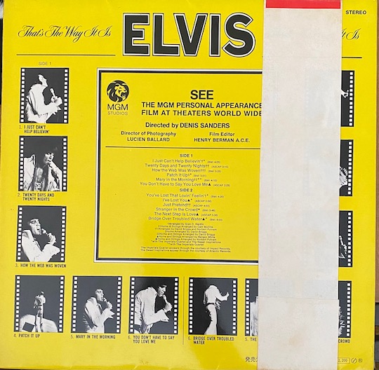 Elvis Presley – That's The Way It Is