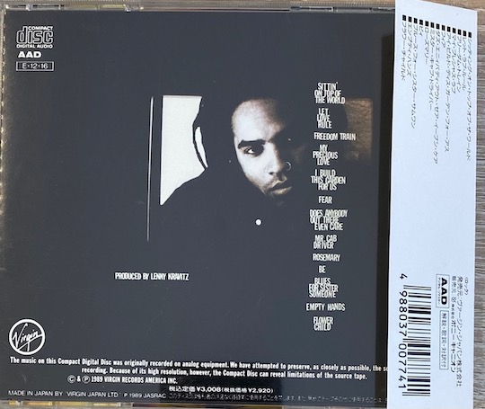 Lenny Kravitz ‎– Let Love Rule