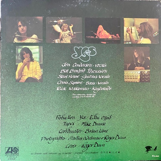 Yes – Close To The Edge