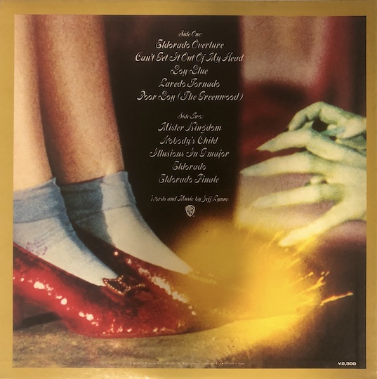 Electric Light Orchestra – Eldorado - A Symphony By The Electric Light Orchestra