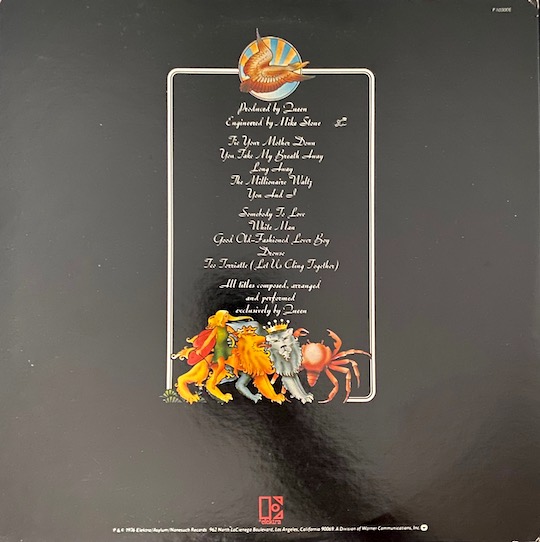 Queen ‎– A Day At The Races