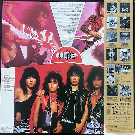Loudness ‎– Thunder In The East