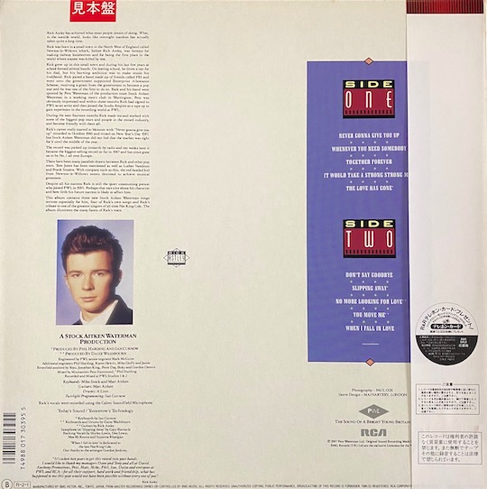 Rick Astley – Whenever You Need Somebody