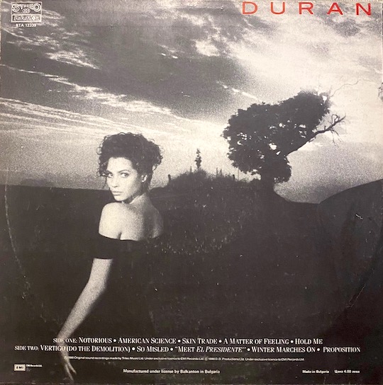 Duran Duran ‎– Notorious