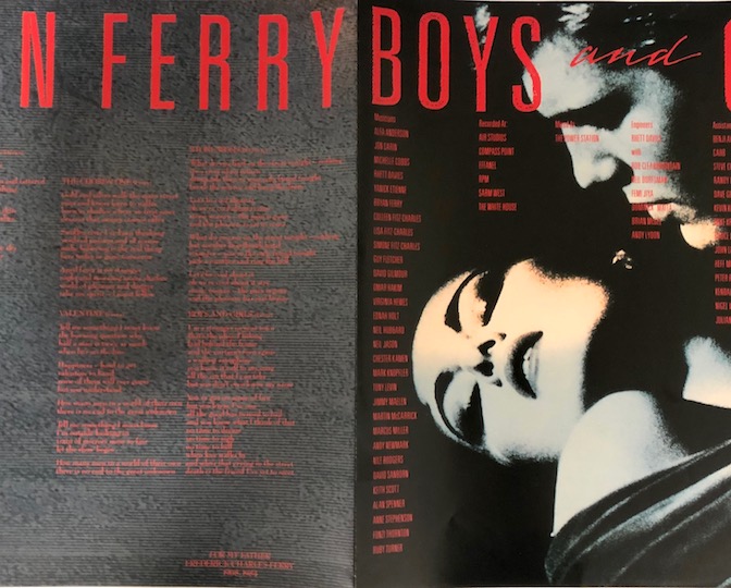Bryan Ferry – Boys And Girls