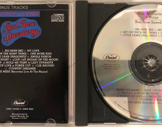 Paul McCartney & Wings – Red Rose Speedway