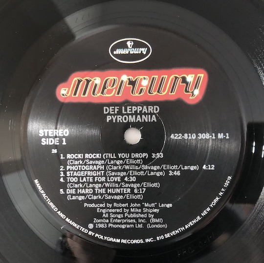 Def Leppard – Pyromania