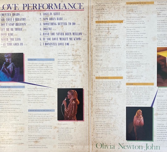 Olivia Newton-John – Love Performance