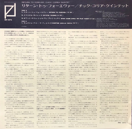 Chick Corea – Return To Forever