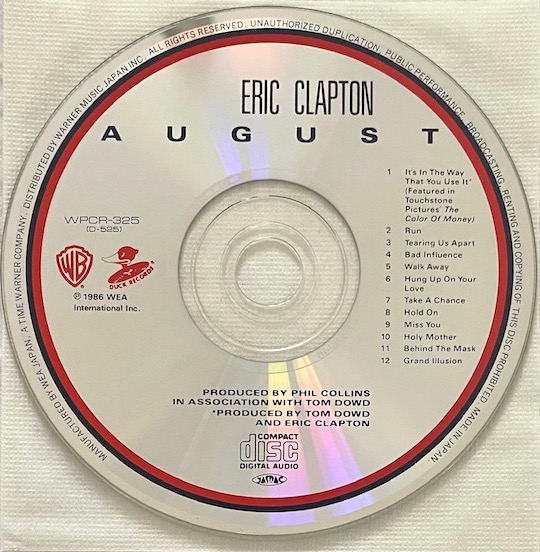 Eric Clapton – August