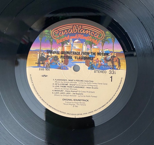 Various – Flashdance (Original Soundtrack From The Motion Picture)