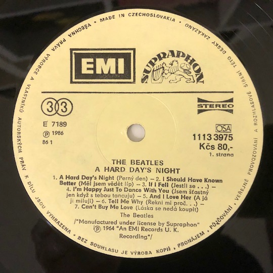 The Beatles – A Hard Day's Night