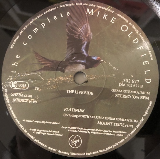 Mike Oldfield – The Complete Mike Oldfield