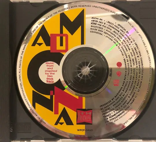 Madonna ‎– I'm Breathless
