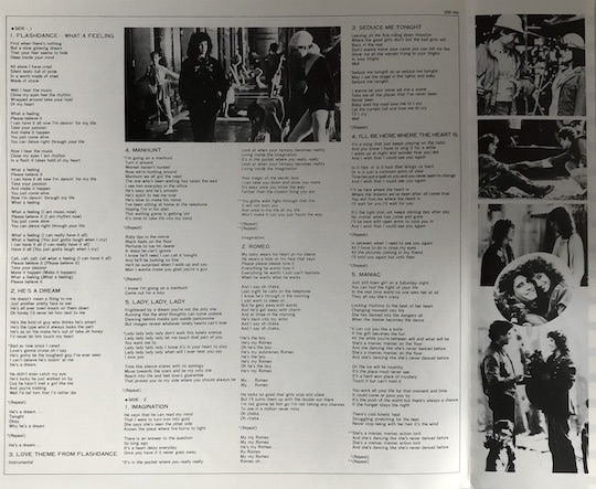Various – Flashdance (Original Soundtrack From The Motion Picture)