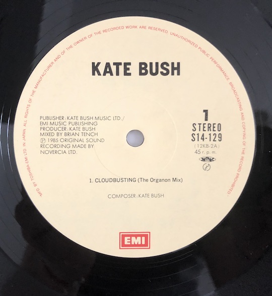 Kate Bush ‎– Cloudbusting