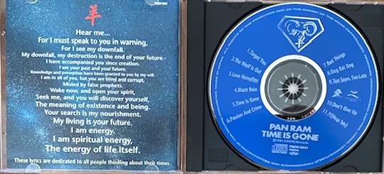Pan Ram ‎– Time Is Gone