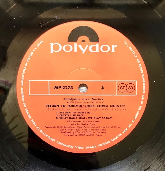 Chick Corea – Return To Forever