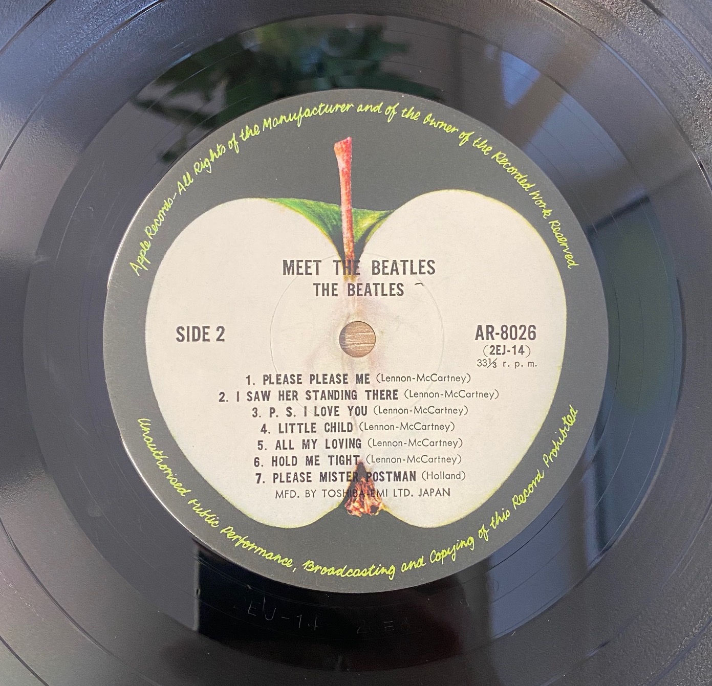 The Beatles ‎– Meet The Beatles