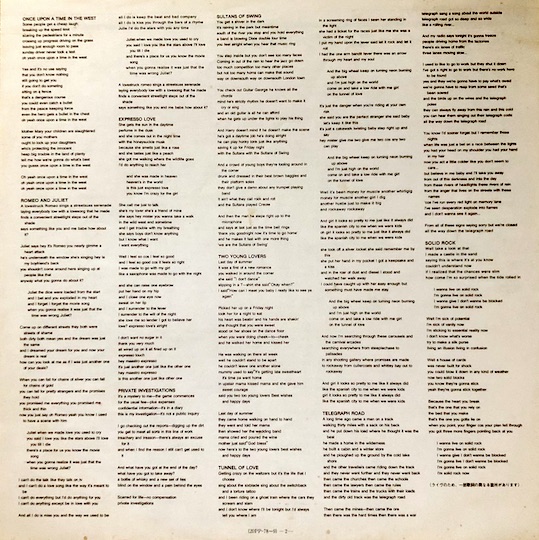 Dire Straits – Alchemy - Dire Straits Live