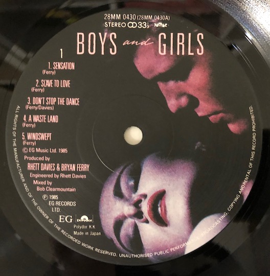 Bryan Ferry – Boys And Girls